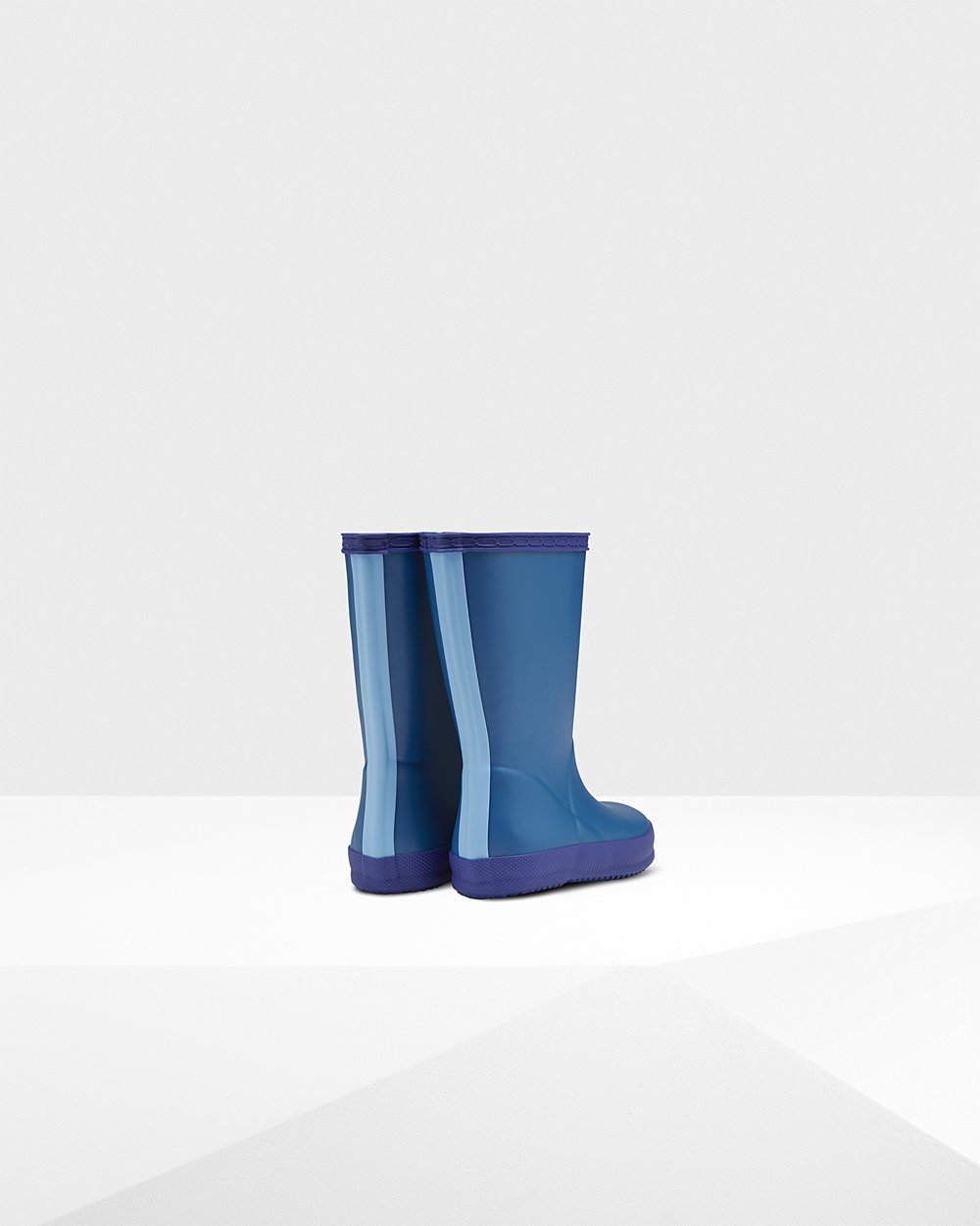 Kids Rain Boots - Hunter Original First Classic (96GSRDEMJ) - Blue/ Blue